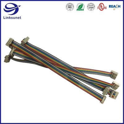 Control Panel Wire Harness with Epic Circular 2.54mm IDC Connector add 3M Ribbon Cable