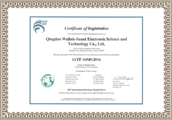 Китай Linksunet E.T Co; Limited Сертификаты